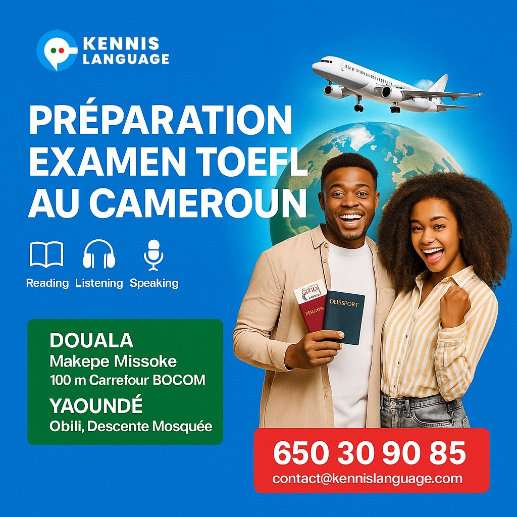 Preparation-examen-TOEFL-au-Cameroun-Kennis-Language